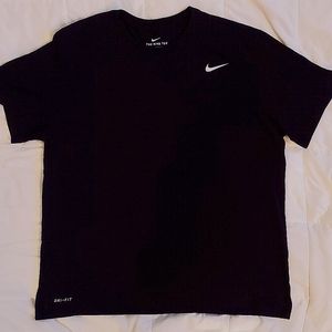 Men's Nike large black Dri-Fit "The Nike Tee"